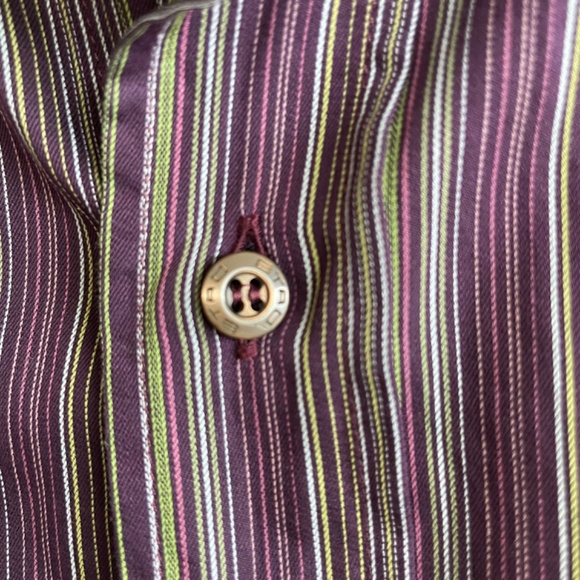 Etro Multi-Striped Men’s Dress Shirt - Picture 5 of 8